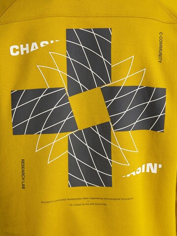 CHASIN' Sweatshirt 'Ido' in Yellow