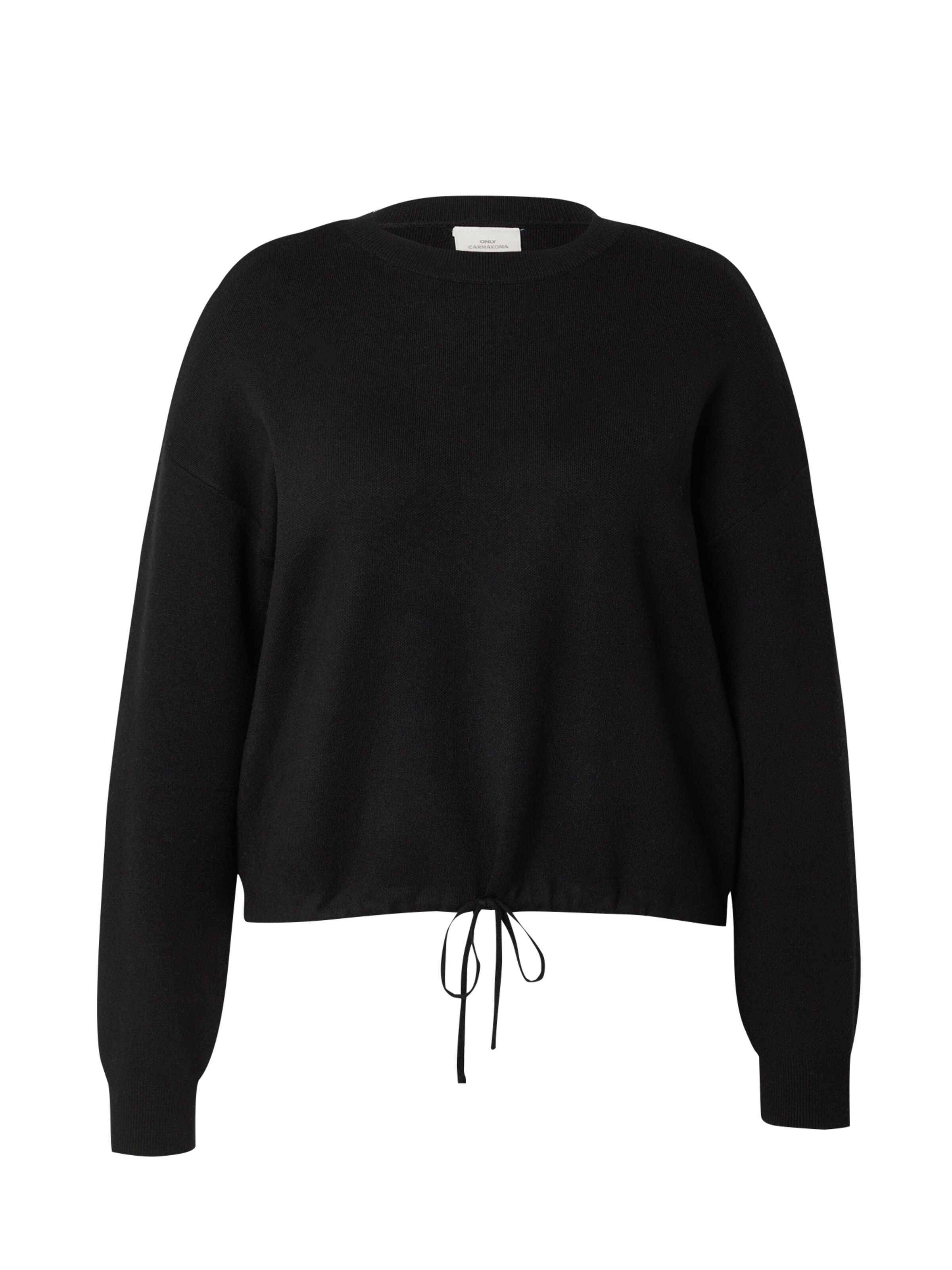ONLY Carmakoma Sweater 'CARSUMMER' in Black: front