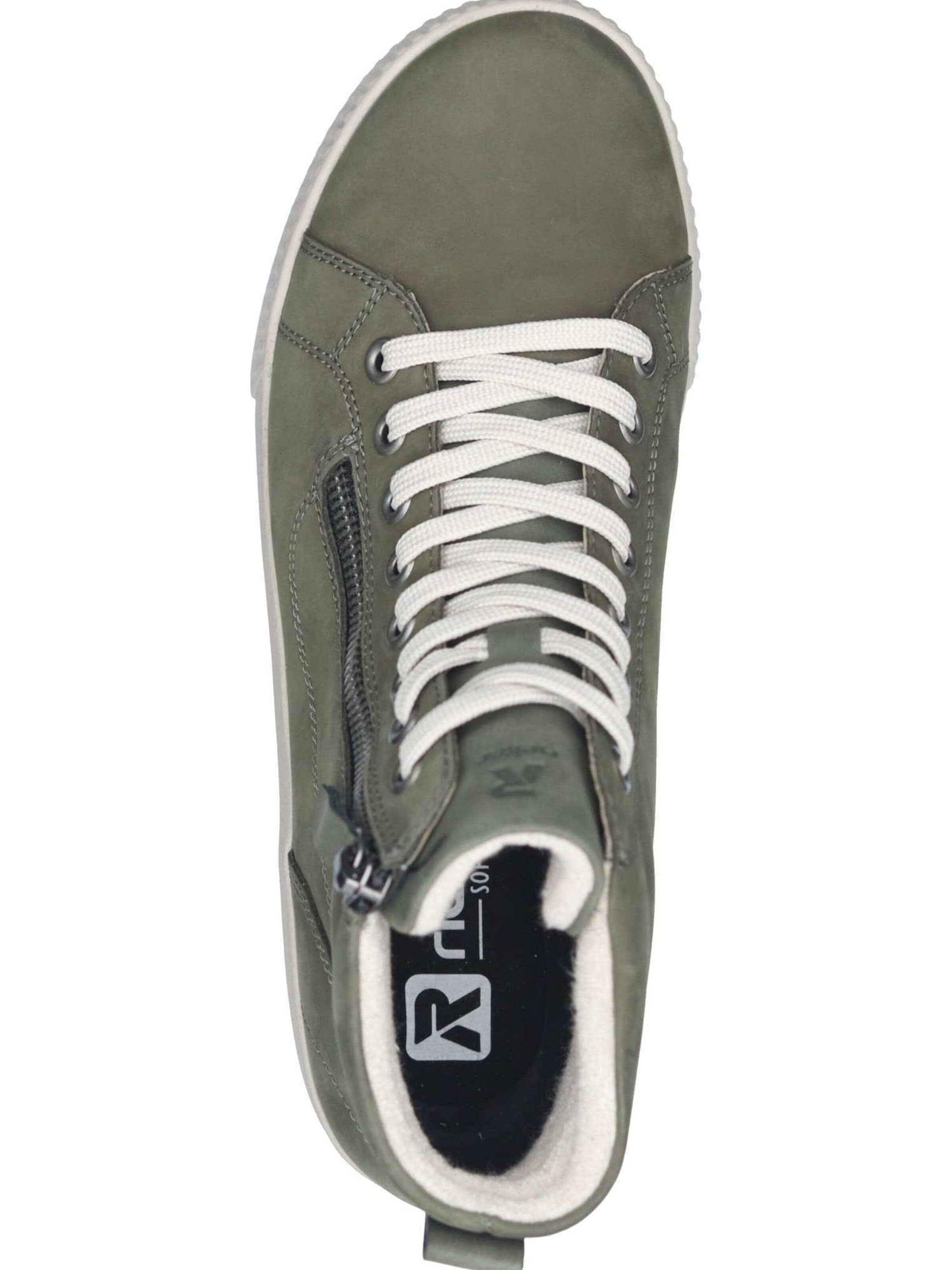 Bottines à lacets Rieker en vert
