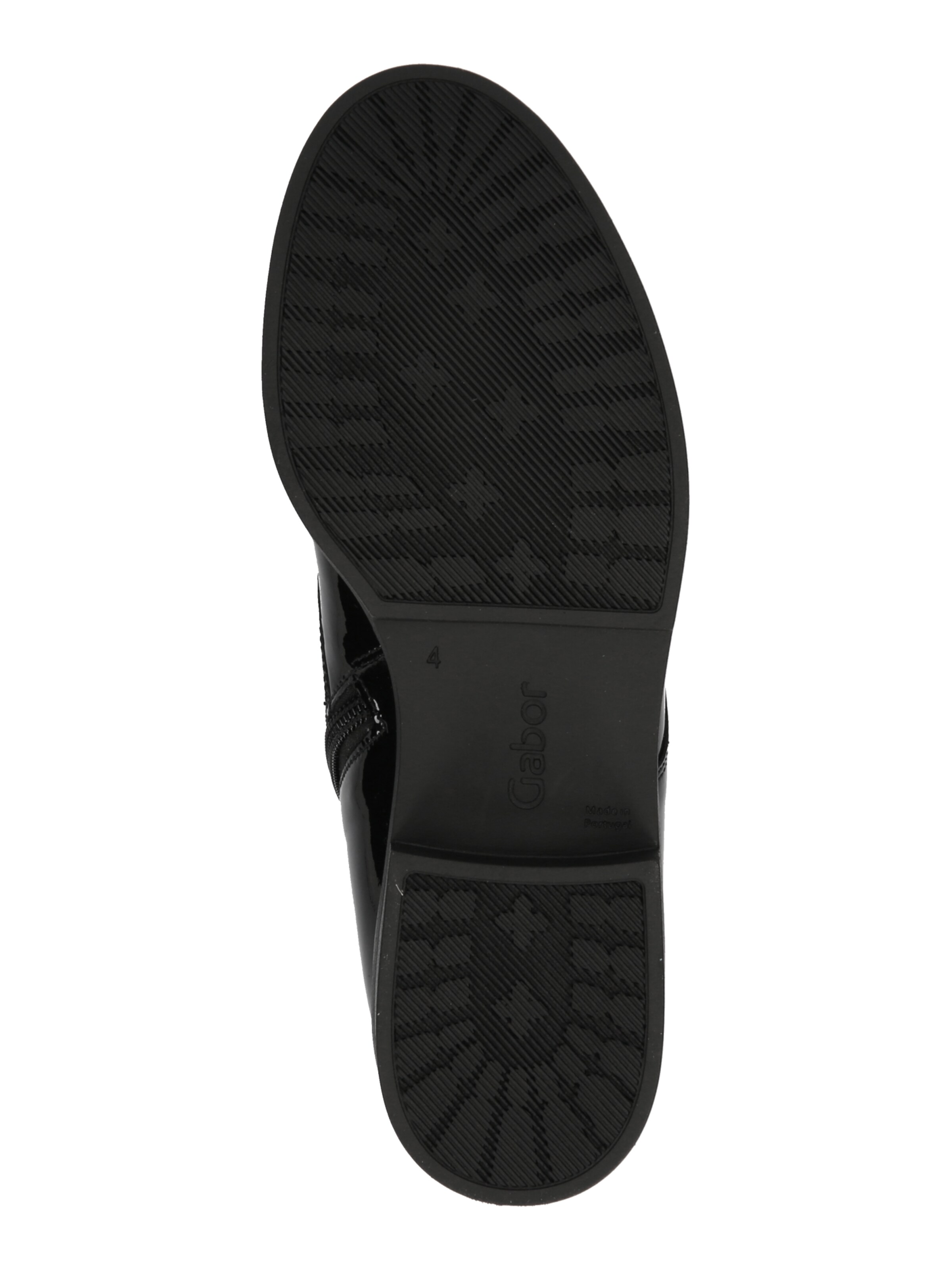 GABOR Schnürstiefelette in Schwarz