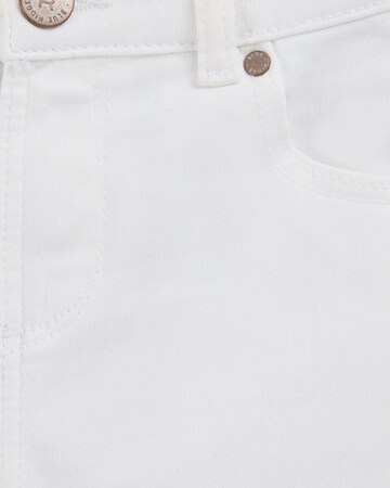 WE Fashion Slimfit Jeans i vit