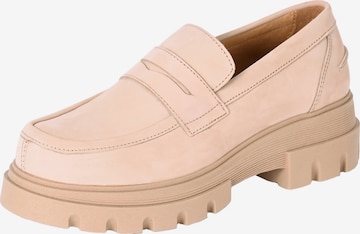 Apple of Eden Classic Flats 'FLORENCE' in Beige: front