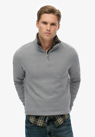 Superdry - Jersey en gris: frente