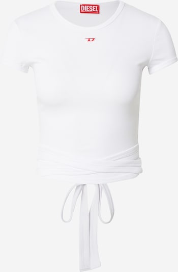 DIESEL Majica 'BUNNY' u crvena / bijela, Pregled proizvoda