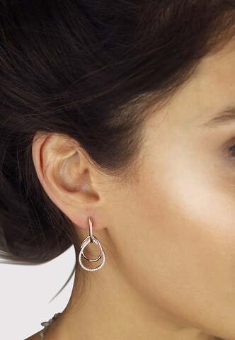 Nana Kay Earrings 'Swinging Silver' in Silver