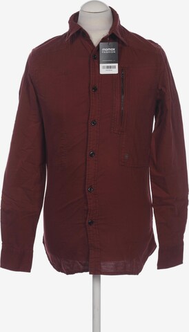 G-Star RAW Button Up Shirt in XS in Red: front