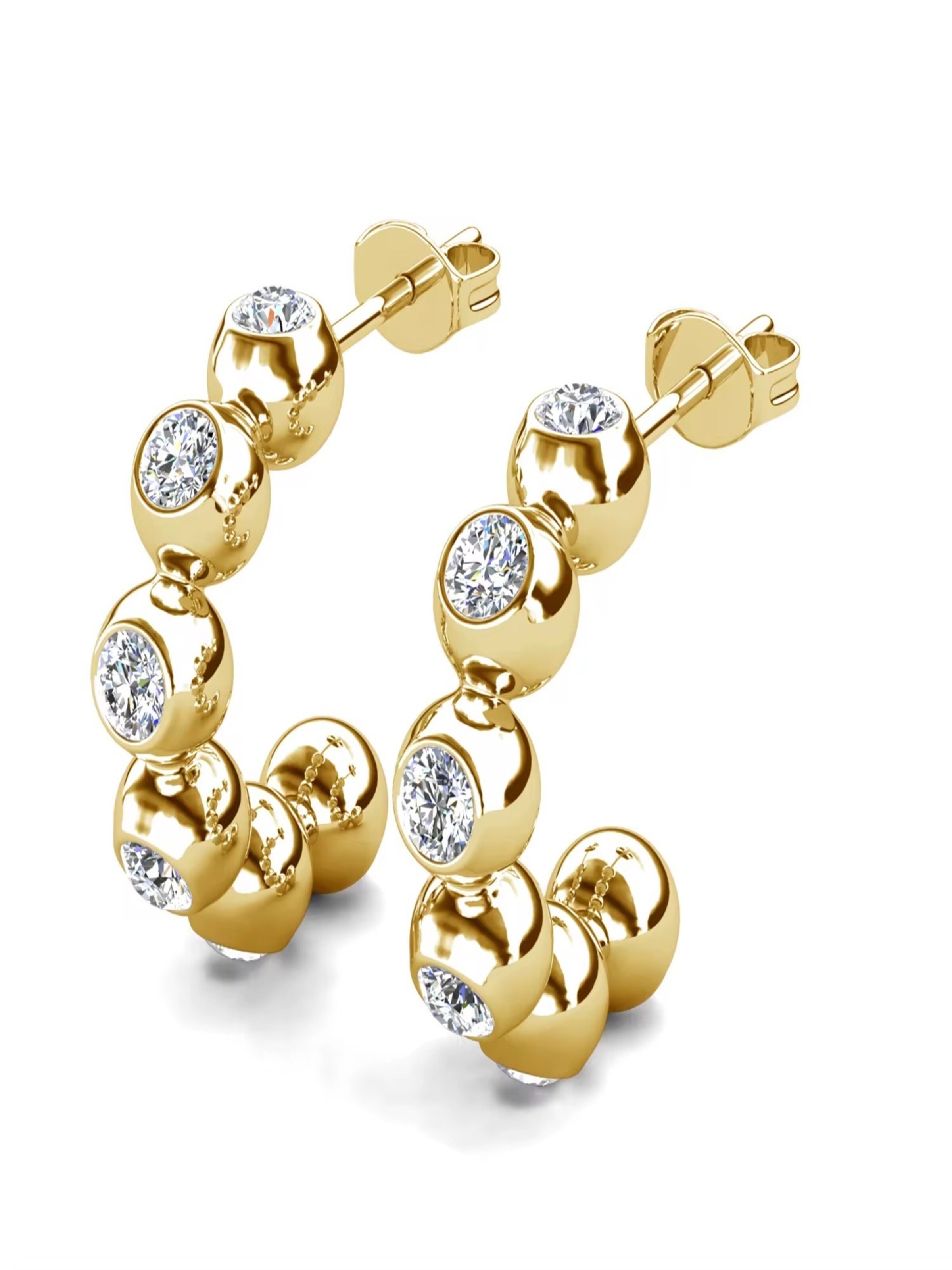 ROUGEMONT Jewellery Earrings in Gold: front