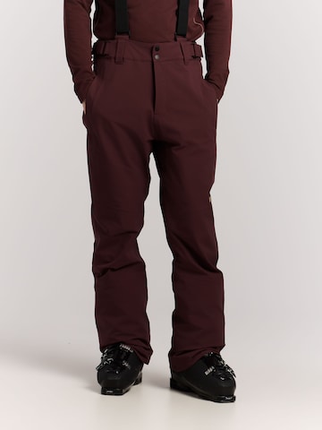 PROTEST Regular Sports trousers 'PRTMIKADO' in Red