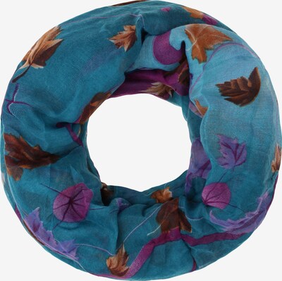 FELIPA Écharpe tube en bleu ciel / mélange de couleurs, Vue avec produit