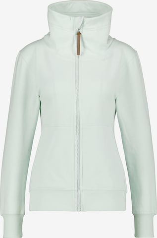 Alife and Kickin Zip-Up Hoodie 'VivianaAK' in Green: front