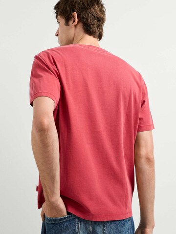 Pepe Jeans Shirt ' PORTOBELLO ' in Rot