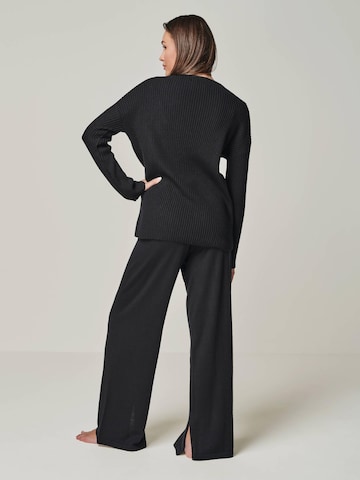 YOU LOOK PERFECT Loosefit Broek 'BAILEY' in Zwart