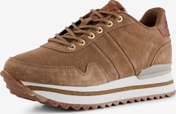 WODEN Sneakers ' Nora III ' in Brown: front