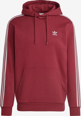 ADIDAS ORIGINALS Sweatshirt 'Adicolor Classics 3-Stripes' in Red: front