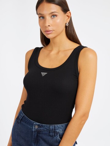 GUESS Top w kolorze czarny