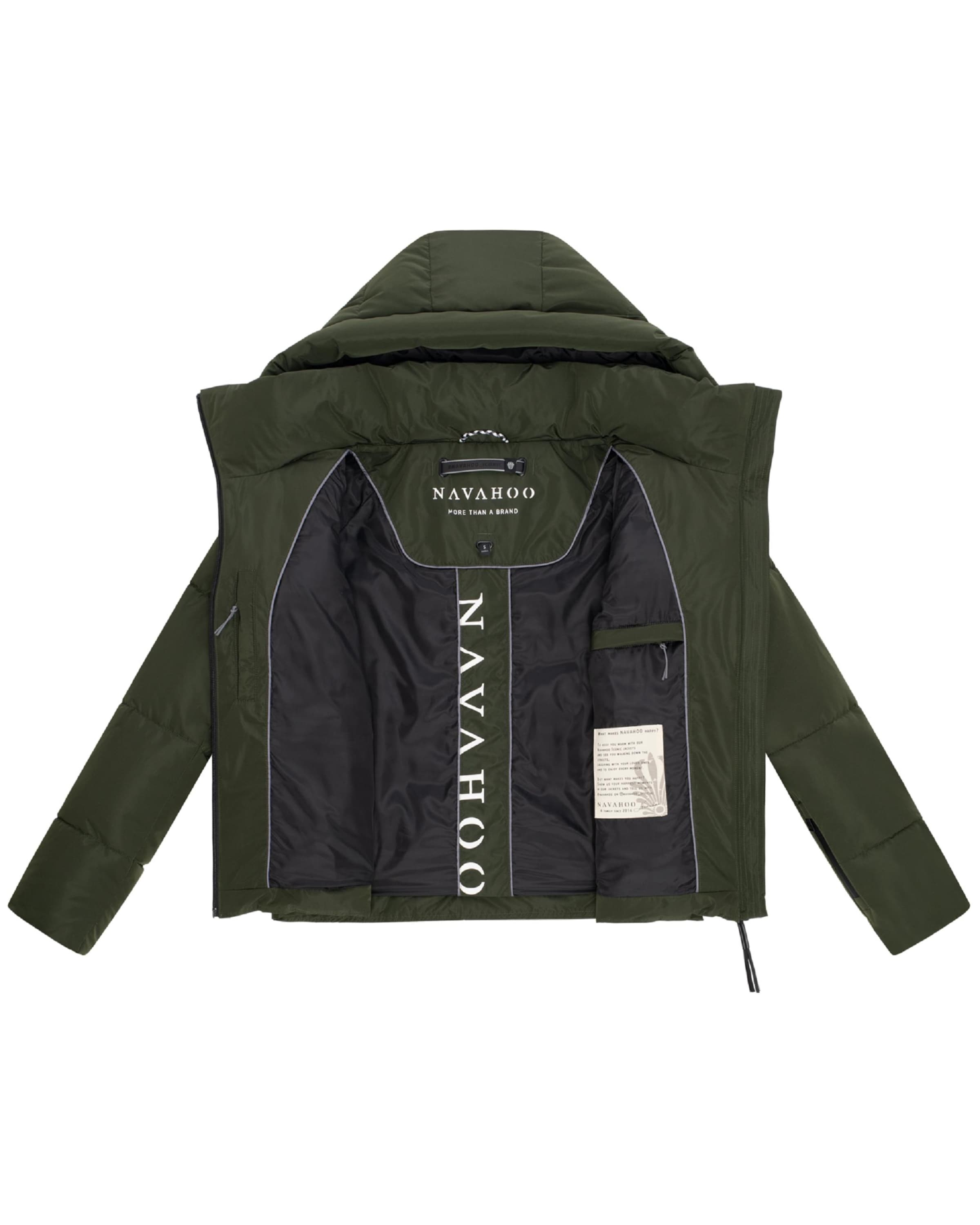Veste d’hiver 'Frostherz XIV' NAVAHOO en vert