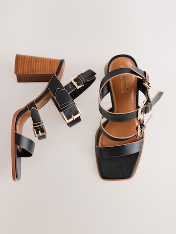 Sandales à lanières 'Forever Comfort®' Next en noir