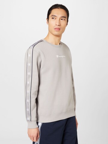 Champion Authentic Athletic Apparel Sweatshirt in Grey: front