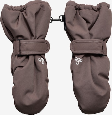 Hummel Handschoenen in Bruin: voorkant