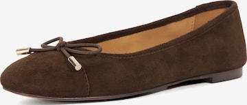 Ballerines 'Highest' Dune LONDON en marron : devant