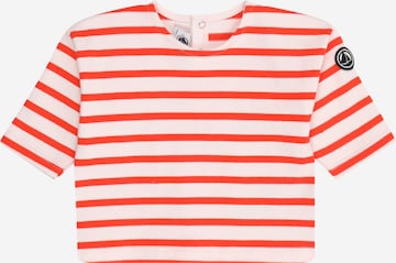 raudona PETIT BATEAU Marškinėliai: priekis