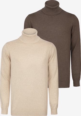 Felix Hardy Neulepaita värissä beige: etupuoli