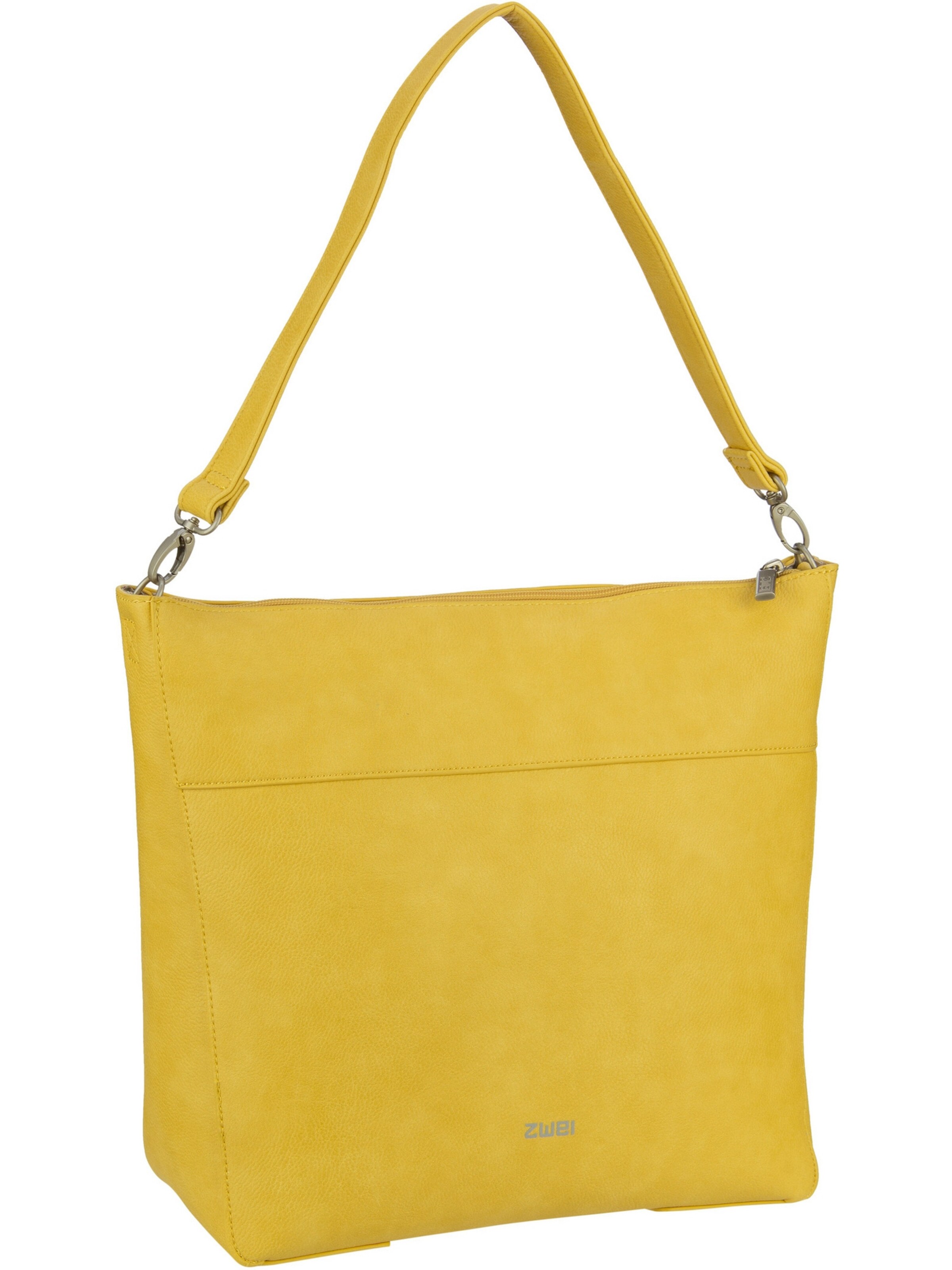 ZWEI Schultertasche 'Mademoiselle' in Gelb: Vorderseite