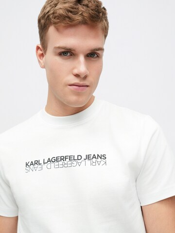 KARL LAGERFELD JEANS Póló - fehér