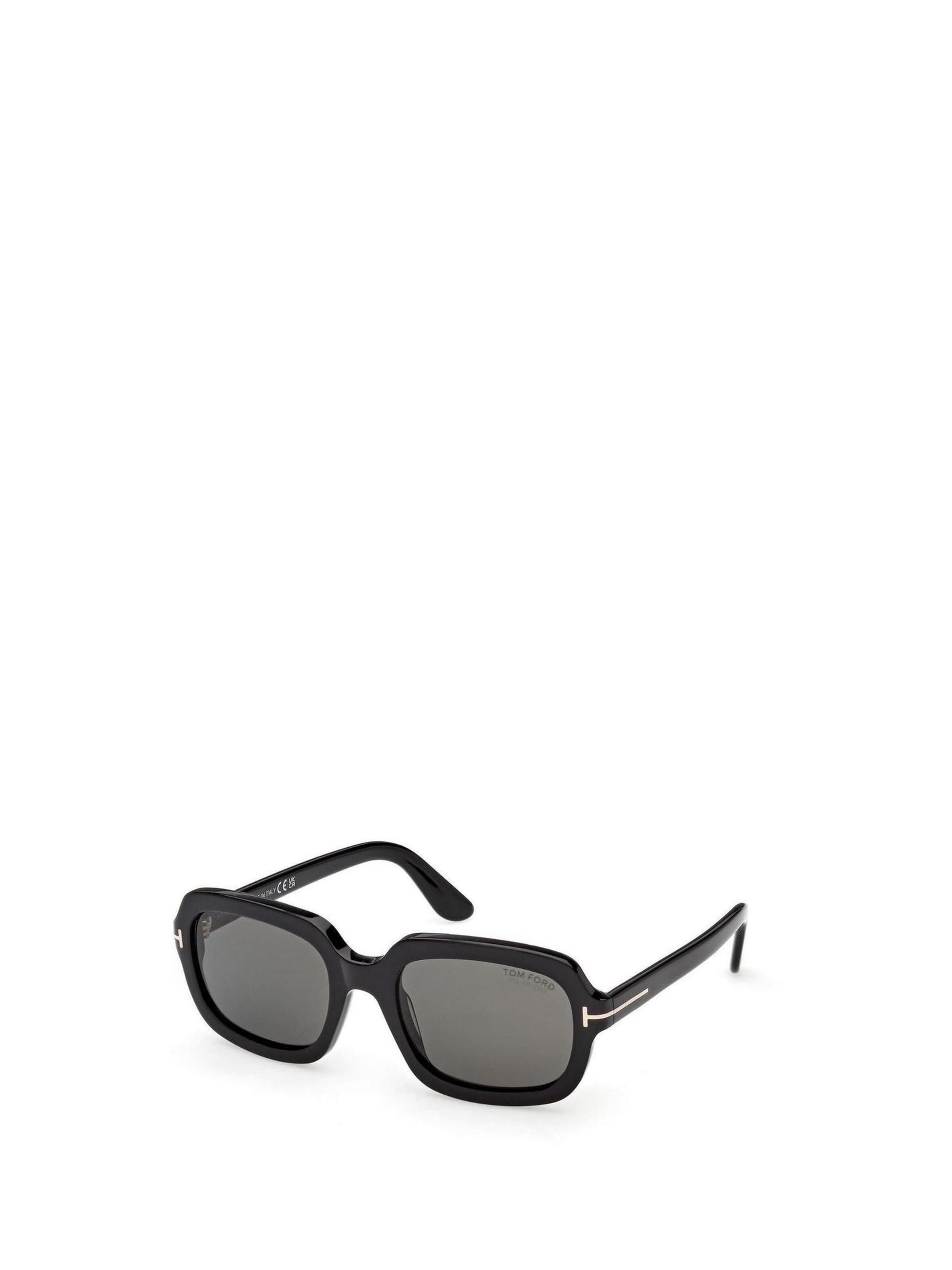 Tom Ford Sunglasses 'LANA-02 FT1342 01D' in Black: front