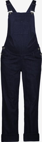 Ulla Popken Regular Tuinbroek jeans '794987' in Blauw: voorkant