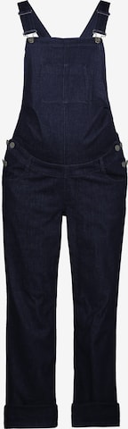 Ulla Popken Tuinbroek jeans '794987' in Blauw: voorkant