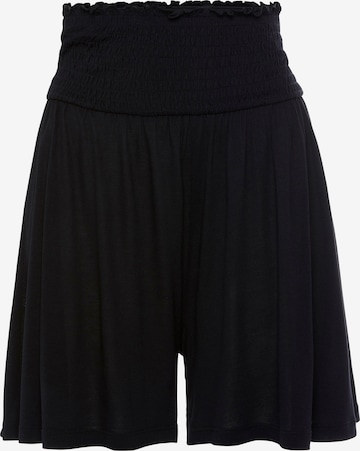 BUFFALO Панталон пижама в черно: отпред