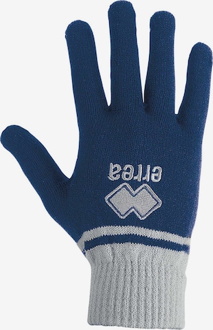 Gants de sport Errea en bleu : devant