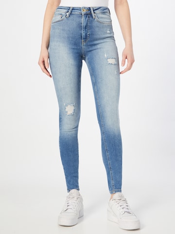 ONLY Skinny Jeans 'Paola' in Blauw: voorkant