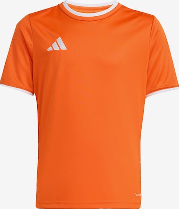 ADIDAS PERFORMANCE - Camisa funcionais 'Entrada26' em laranja: frente