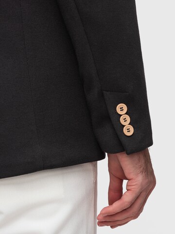 Ombre Slim fit Business-colbert in Zwart