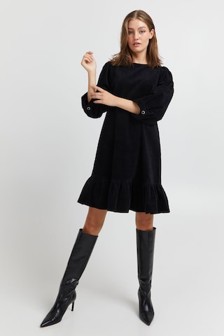 PULZ Jeans Dress 'SALLY' in Black