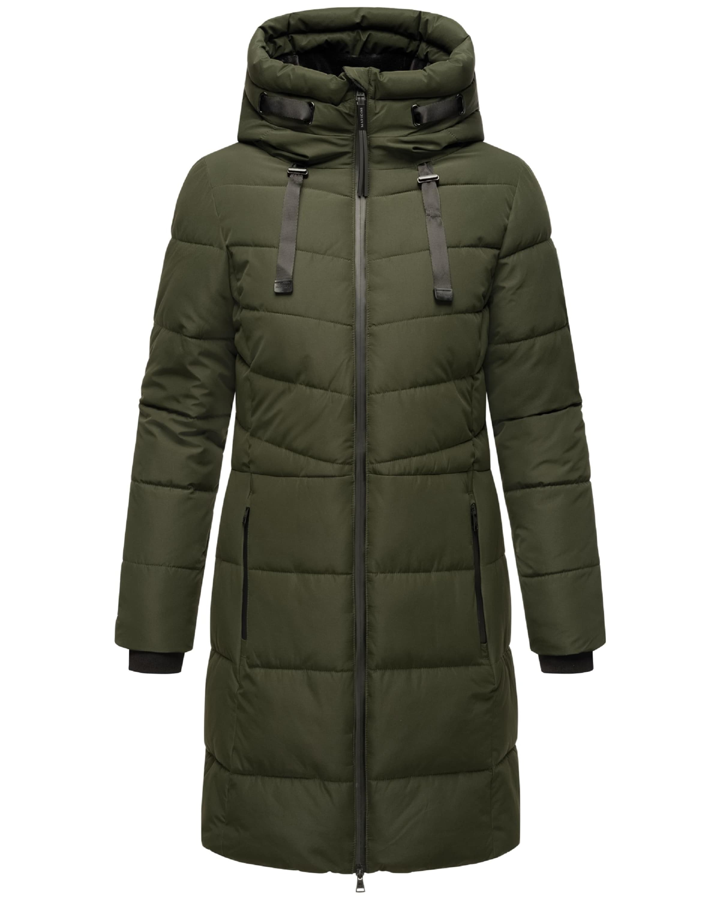 Cappotto invernale 'Natsukoo XVI' di MARIKOO in verde: frontale