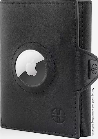 Trusador Wallet 'Verona AirTag' in Black: front