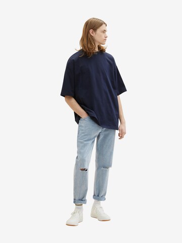 TOM TAILOR DENIM T-Shirt in Blau