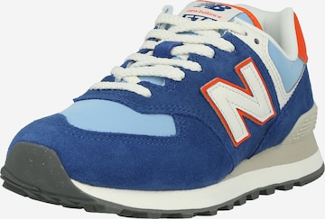 new balance Σνίκερ χαμηλό '574' σε μπλε: μπροστά