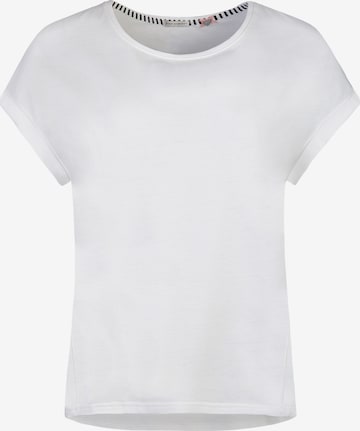 Camicia da notte di Sanetta in beige: frontale