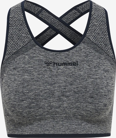 Hummel Soutien-gorge de sport en bleu marine, Vue avec produit