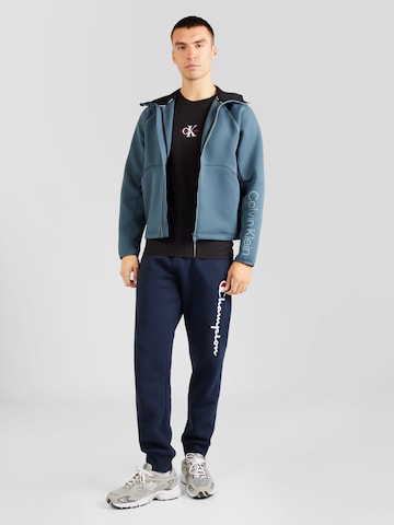 Calvin Klein Sport Αθλητική ζακέτα φούτερ σε μπλε