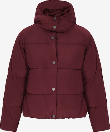 DreiMaster Maritim Winterjas in Rood: voorkant