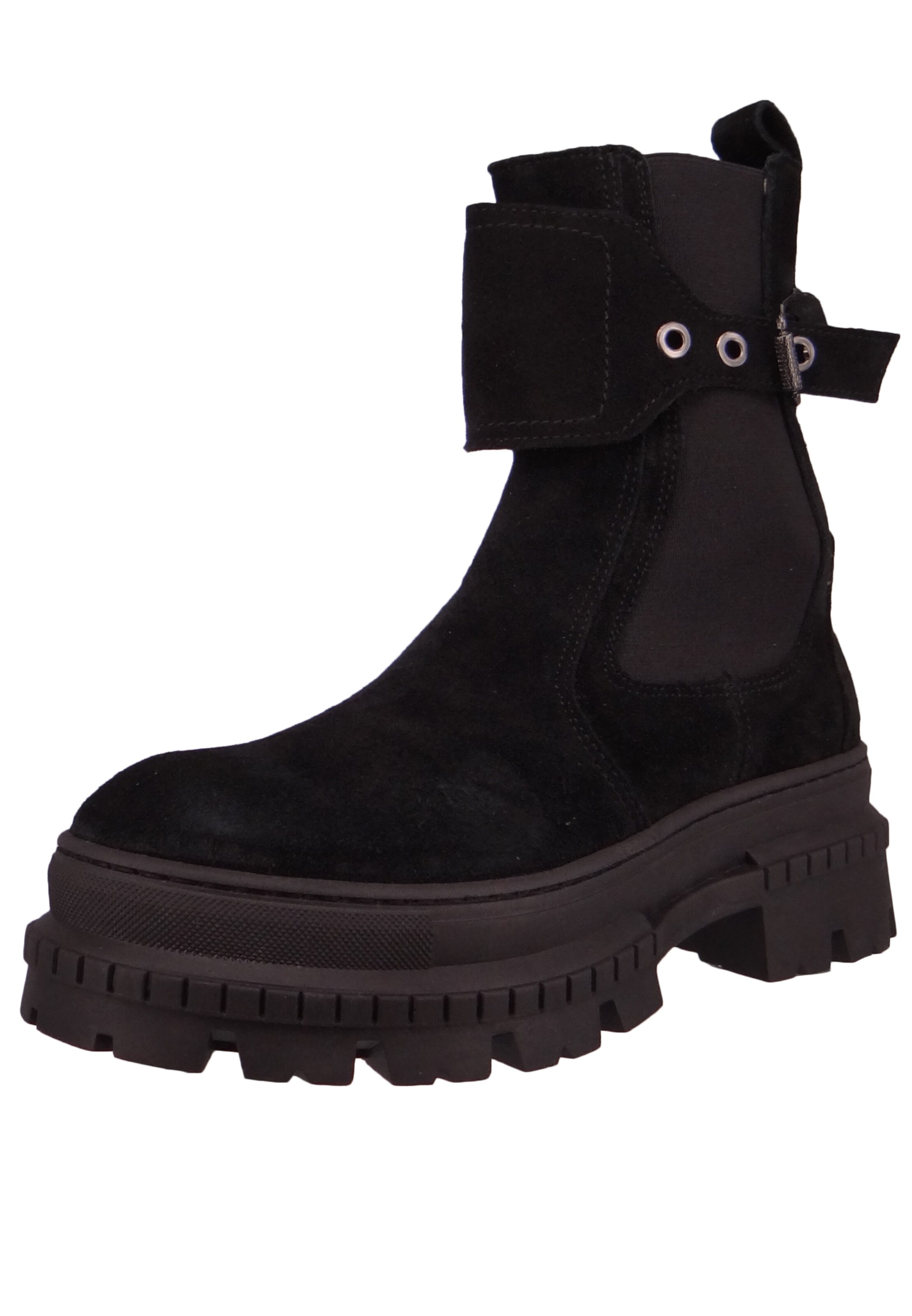 MJUS Chelsea Boots 'Geordi' in Schwarz: Vorderseite