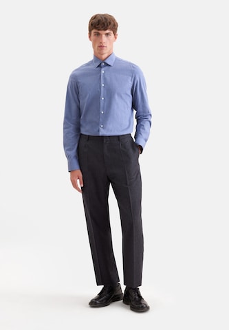 SEIDENSTICKER Slim Fit Hemd in Blau