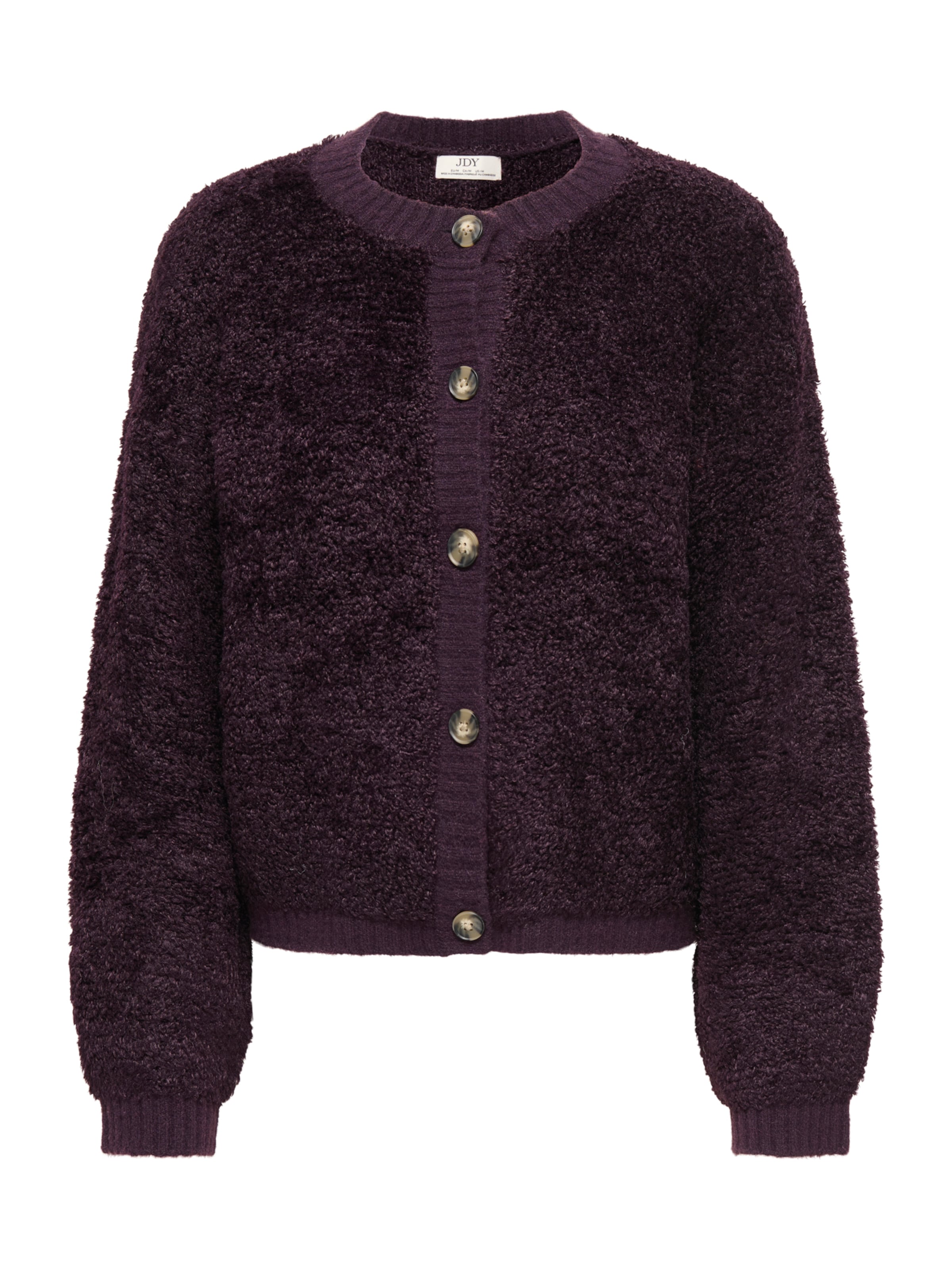 JDY Knit cardigan in Purple: front