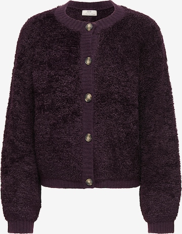 JDY Knit cardigan in Purple: front