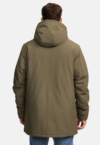 INDICODE JEANS Winterjas 'INEmilio' in Groen